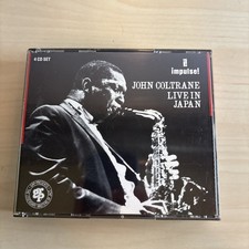 John Coltrane – Live In Japan, Free & Avante-garde Jazz (4-CD Set, 1991) Mint