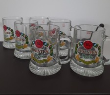 6 x Holsten Bock Bierkrug 0,2