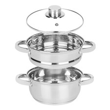 Dampfkocher Edelstahl