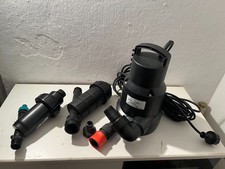 Tauchpumpe Wasserpumpe - Water Master -7000 l/h + 2 Filter + Schlauchanschlüße