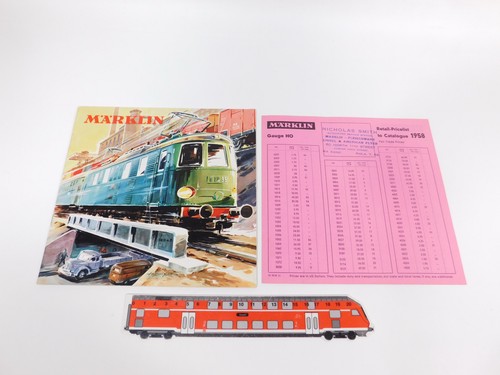 Märklin katalog 1958 d - h0,