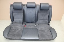 Rückbank Rücksitze Leder / Alcantara Schwarz Audi A3 1.4 Tfsi S tronic Bj 2009