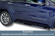 Schwellerrohre oval mit Tritt