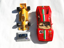 3 verschiedene Modellautos, Ferrari GTO 1984, LOTUS 97 T, BMW 7er Reihe 1994.