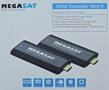 Megasat Audio Video Funkübertragungsset 1080p mini HDMI Extender Plug&Play OVP