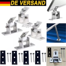 Solarpanel Halterung Alu Aufständerung PV Balkon Wandhalter Befestigung Montage