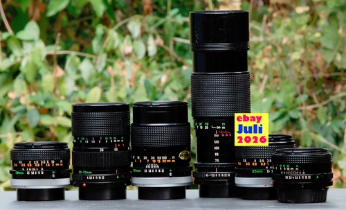 Canon objektive sechs - canon, fd-objektive