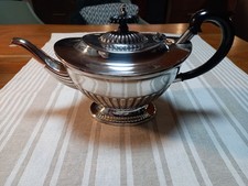 Teekanne, versilbert, englisch