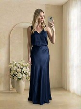 Zara Satin Maxi Rock
