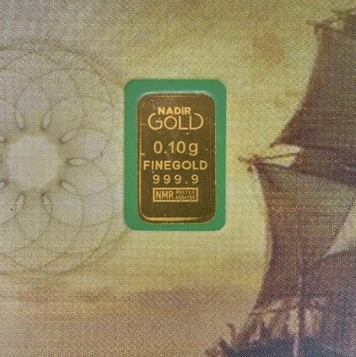 Karatbars goldbarren 10g - goldbarren, 0,10g