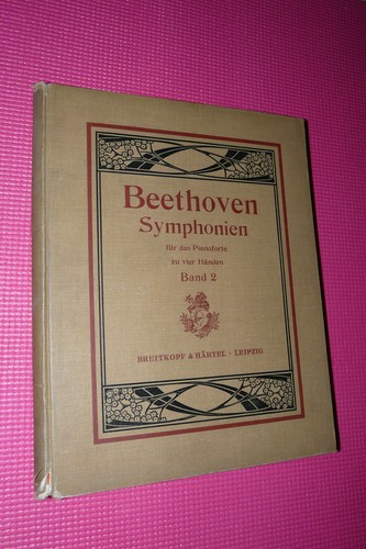 Beethoven symphonien breitkopf - beethoven,