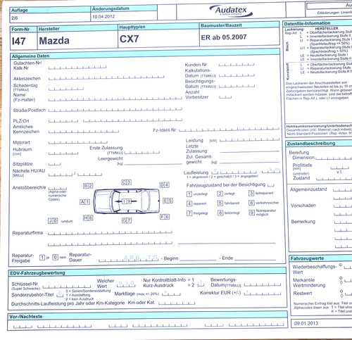 Mazda cx7 2007 teile - 2007,