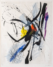 Jean Miotte Original Radierung