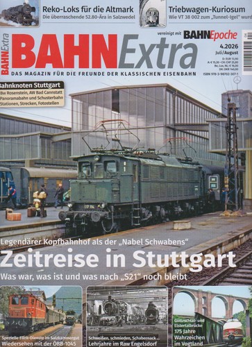 Bahn extra 2026 - 4/2026, –