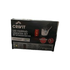 Crivit Fahrrad Leuchten Set