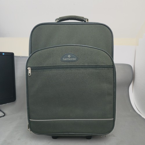 Samsonite vintage koffer grün - samsonite,