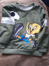 Langarmshirt, Looney Tunes/ Tweety, Fußball, PatPat, Gr 110