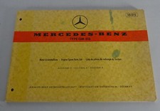 Teilekatalog Mercedes Benz Diesel Motor OM 616 verbaut in  /8 W115 240D - 6/1973