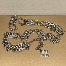 Silberton Metall rechteckige