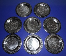 8 WMF Edelstahl Untersetzer in