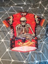Primal Wear Trikot Gr.L Tred Skeleton Rad Shirt Fahrrad Cycling Jersey Pirates