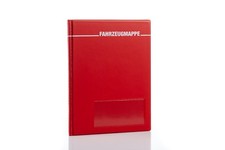 Fahrzeugmappe rot - fahrzeugmappe, a5