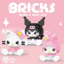 mini Blocks Kitty süsse Katze bauen Nano Bricks Geschenk Mädchen