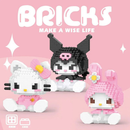 Mini blocks kitty süsse katze - kitty,