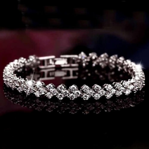 Silbernes armband mit - silbernes,