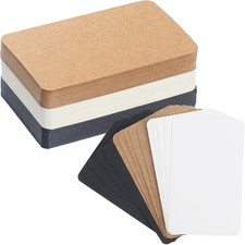 Blanko Kraftpapier Karten 150