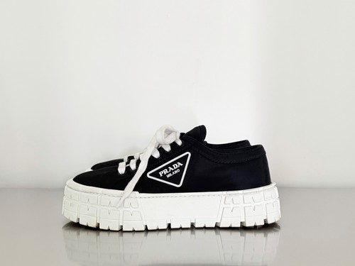 Nylon platform sneakers - re-nylon,