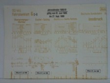 Bildfahrplan (6) für den