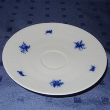 ROSENTHAL Romanze blau - 4 Untertassen, Dm 15,5 ( B-Ware )