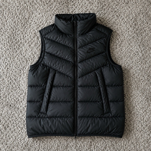 Nike air steppweste schwarz - air,