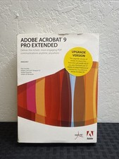 Adobe acrobat pro extended - 9,