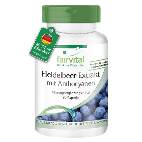 Heidelbeer extrakt 90 - heidelbeer-extrakt,