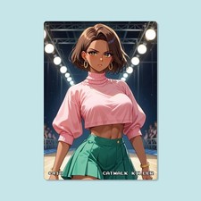 Waifu Card, Sexy Anime Card, #410, Holographic, TCG