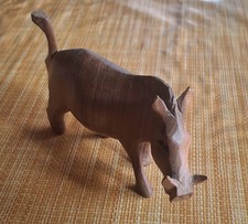 Holzfigur, Warzenschwein