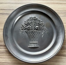 Zinnteller Erntekorb