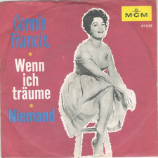 7" - Connie FRANCIS - WENN ICH TRÄUME - german PS