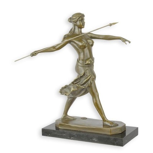 Bronzefigur einer amazone - bronzefigur,