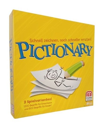 Pictionary familienbrettspiel - pictionary,