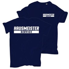 Herren T-Shirt Hausmeister Service Haus beruf Firma Arbeit tshirts Größe S - 5XL