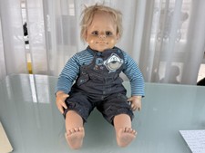 Künstlerpuppe Brigitte Leman