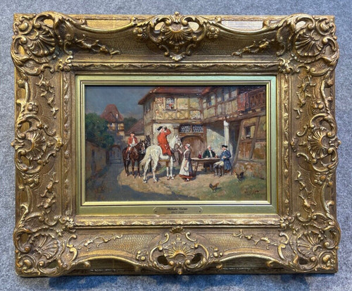 Original ölgemälde wilhelm - -,
