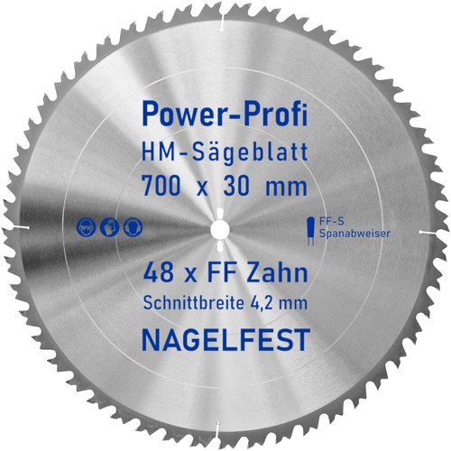 Kreis sägeblatt 700 - hm-kreis-sägeblatt, 30