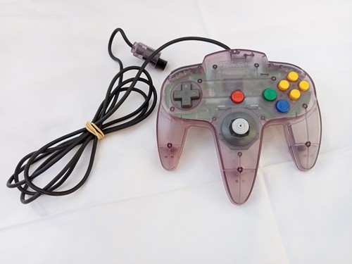 N64 controller atomic purple - n64,