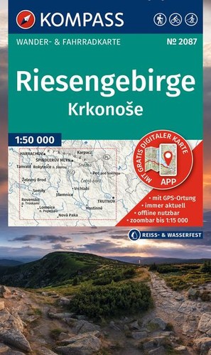 Kompass wanderkarte 2087 - kompass,