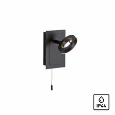 Led wandlampe anthrazit matt - led,