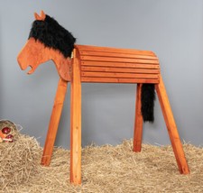 Holzpferd,  Voltigierpferd